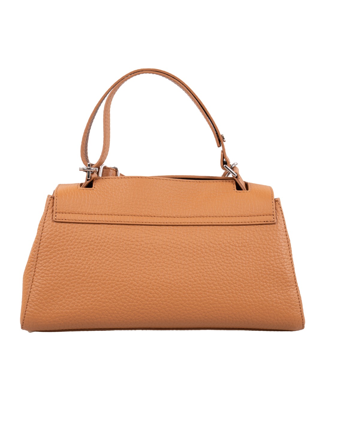 shop ORCIANI  Borsa: Orciani borsa Sveva Longuette Sense in pelle con tracolla.
Dimensioni: 34cm x 18cm x 14cm.
Tre tasche interne, di cui una con zip.
Chiusura con patta con bottone magnetico.
Apertura a scomparsa sulla parte alta della patta, tracolla di servizio regolabile e rimovibile.
Dettagli in pelle martellata, finitura palladio.
Composizione: 100% Pelle.
Fabbricata in Italia.. B02159 SOF-CUOIO number 8273895
